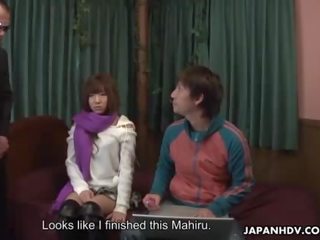 Hombre un encantador japonesa adulto vídeo estrella mahiru tsubaki